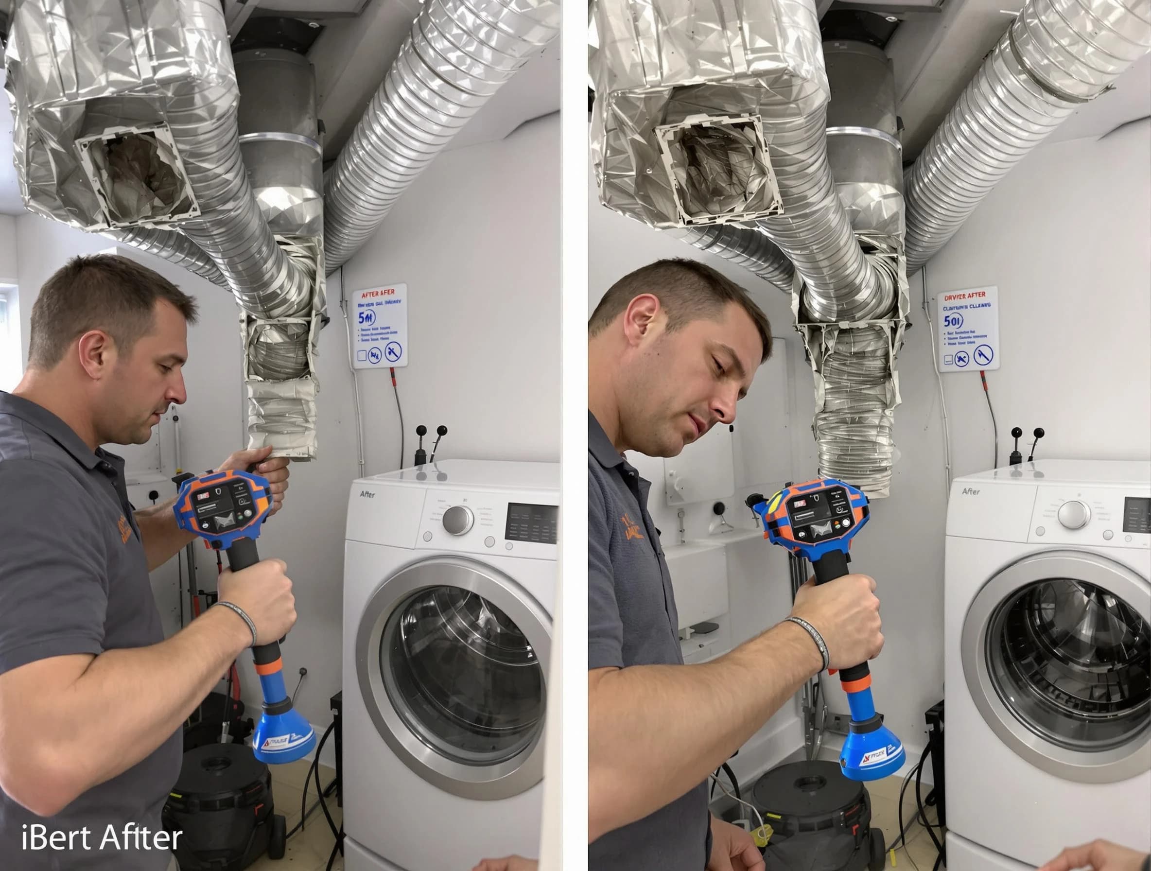 Professional clogged vent cleaning by Sun City Dryer Vent Cleaning in Sun City