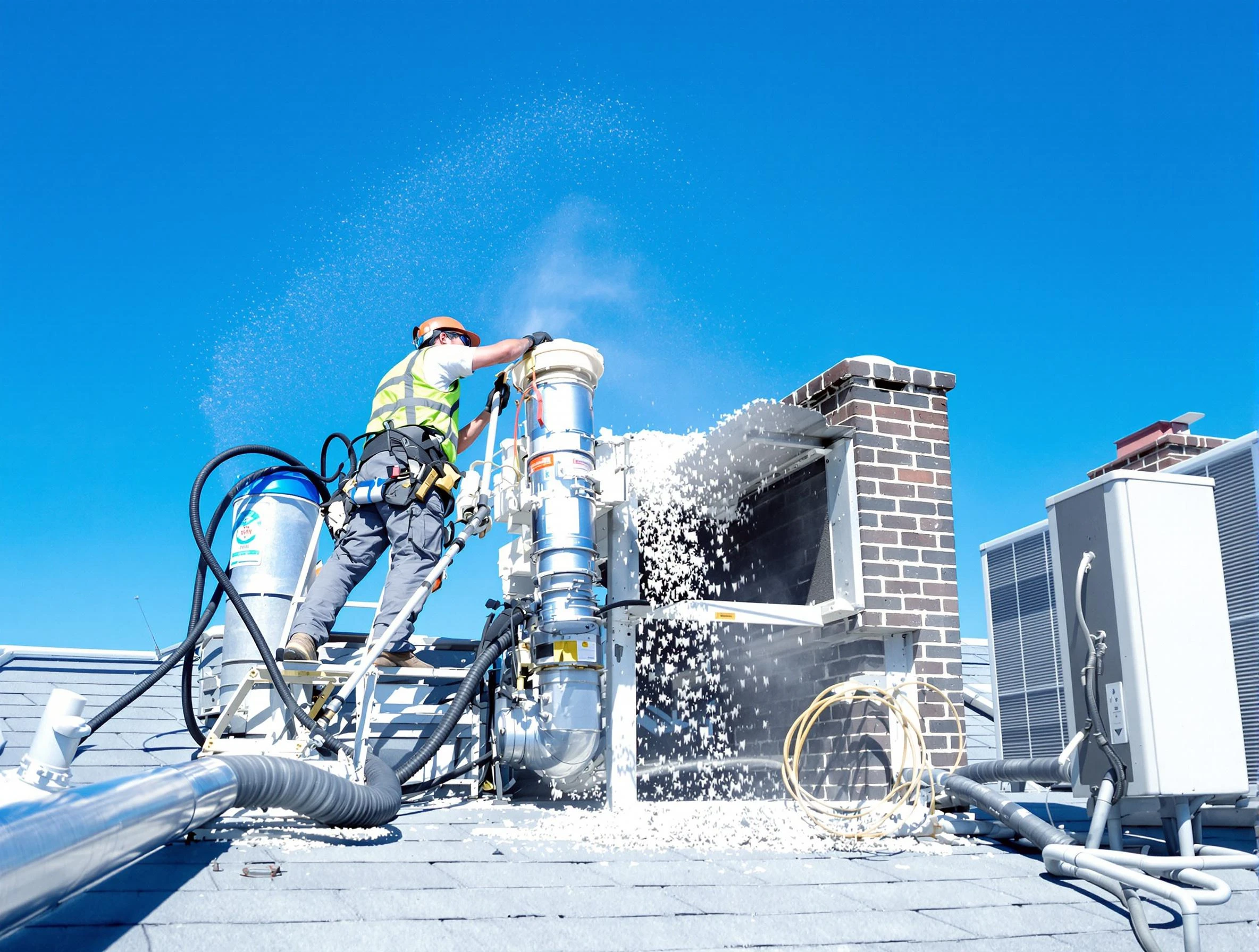 Expert roof dryer vent cleaning by Sun City Dryer Vent Cleaning in Sun City