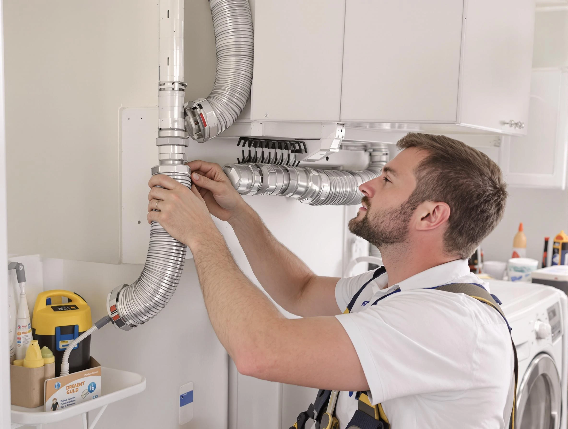 Professional dryer vent repair and installation by Sun City Dryer Vent Cleaning in Sun City