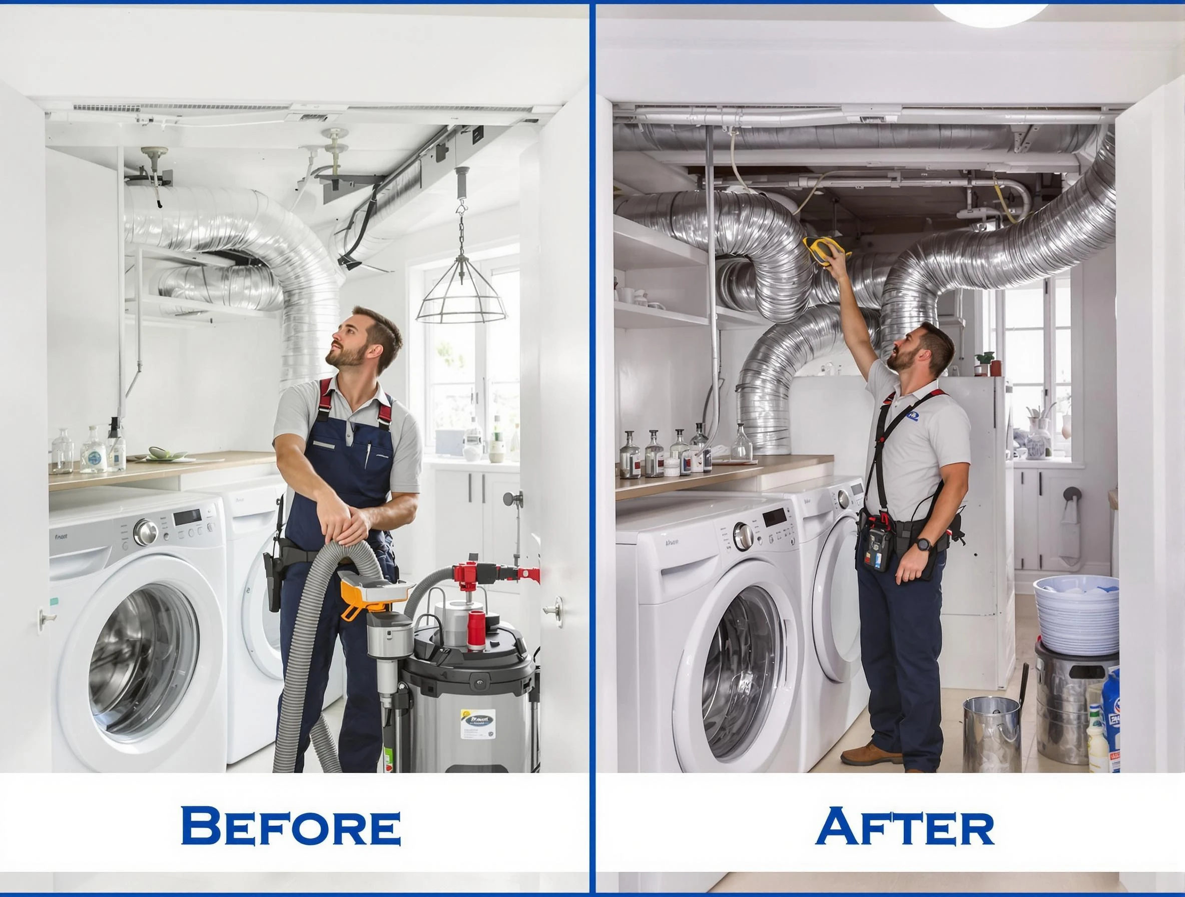 Expert gas dryer vent cleaning by Sun City Dryer Vent Cleaning in Sun City