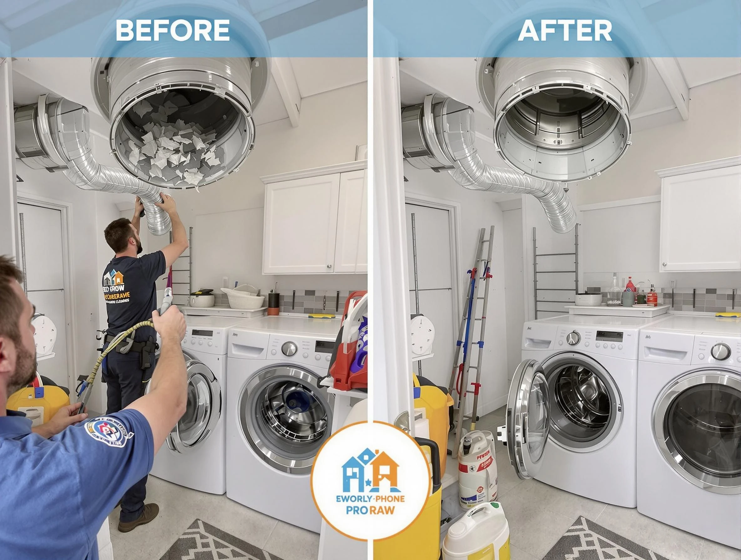 Residential dryer vent cleaning by Sun City Dryer Vent Cleaning in Sun City